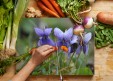 Planche à  découper Violettes