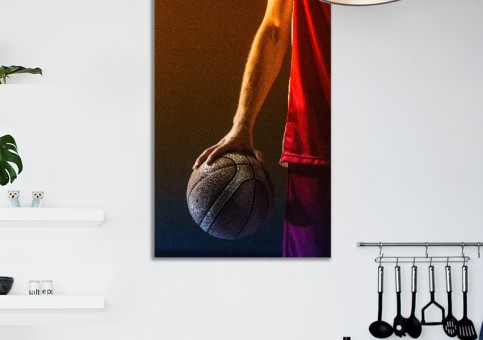 Tableaux personnalisés  Basketteur