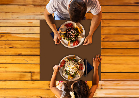 Plateau de table personnalisé Bois