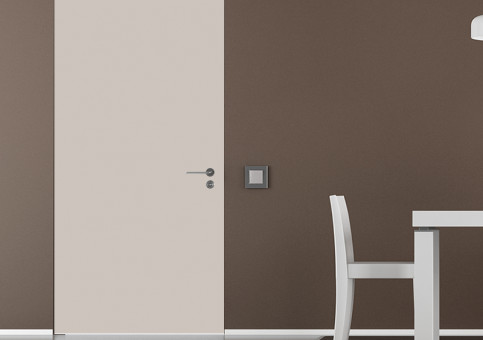 Habillage de porte Warm grey